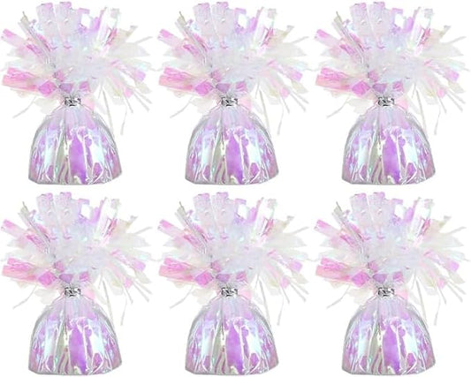 Chochkees 6-Pack Metallic Balloon Weights, Novelty and Gag Gifts, 5.5" Inches by Chochkees