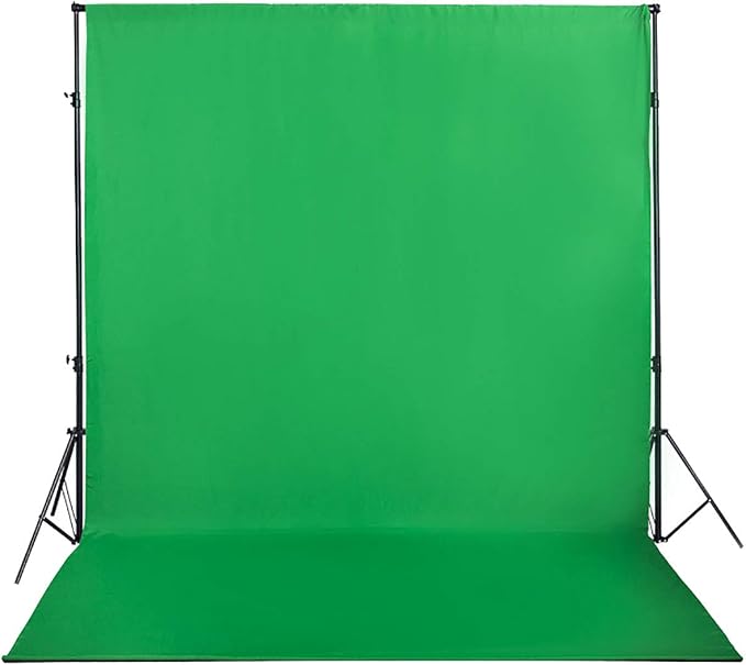 Green Screen Backdrop 5x7ft Photo Backdrop Chromakey Muslin Portrait Green by HMTFOTO