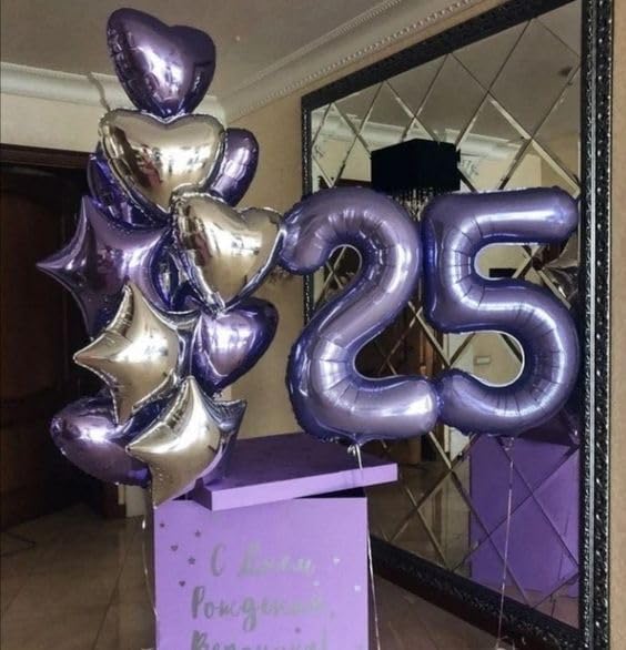 Purple 13 Balloon - Image 8