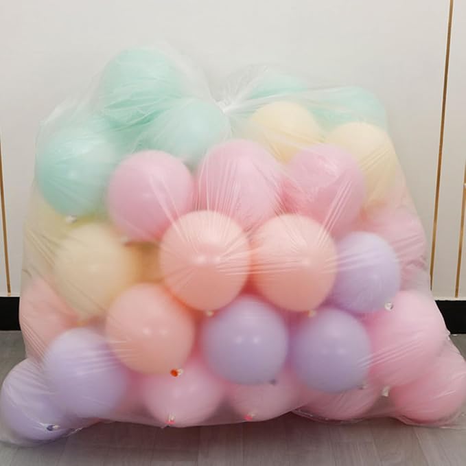 10pcs Reusable Large Capacity Plastic Balloon Storage Bags - Image 4