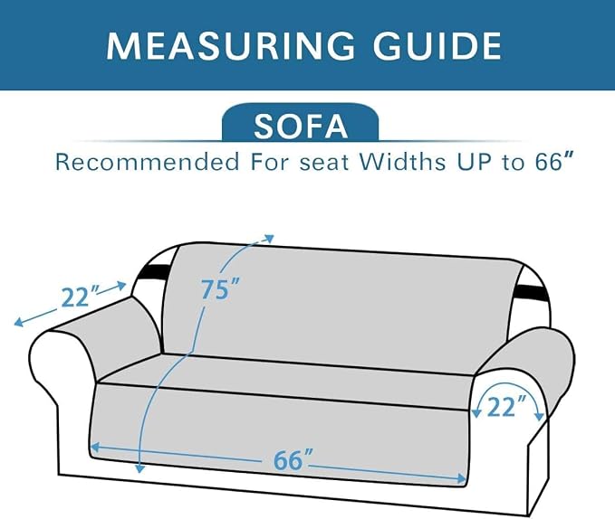 H.VERSAILTEX Sofa Protector for Dogs/Cats/Pets Sofa Slipcover Quilted Furniture - Image 2