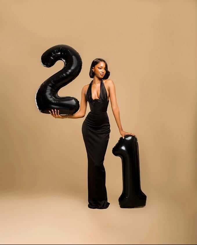 Number Balloons 40 Inch 0 Balloon - Image 6