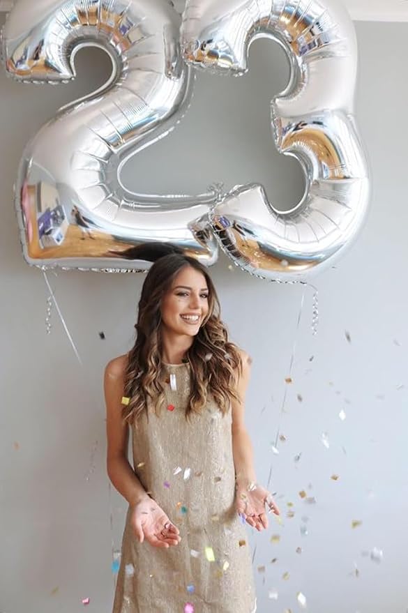 14 Balloon Numbers 40Inch for 14th Year Old Birthday Decorations, Inflation - Image 6