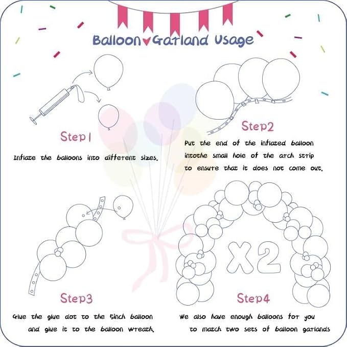 412pcs Nude Balloons Different Sizes 18 12 10 5 Inch, nude balloon arch - Image 3