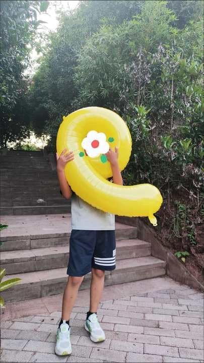 Yellow Number 4 Balloon 40 Inch, 4th Birthday Party Decorations Men Women | - Image 8