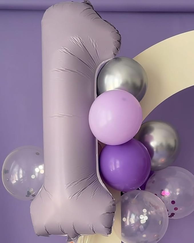 Light Purple 1 Balloon - Image 3