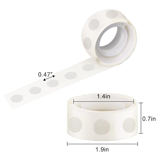 Glue Points, Art Craft, Party Supplies 100 Pcs/Roll - Image 2