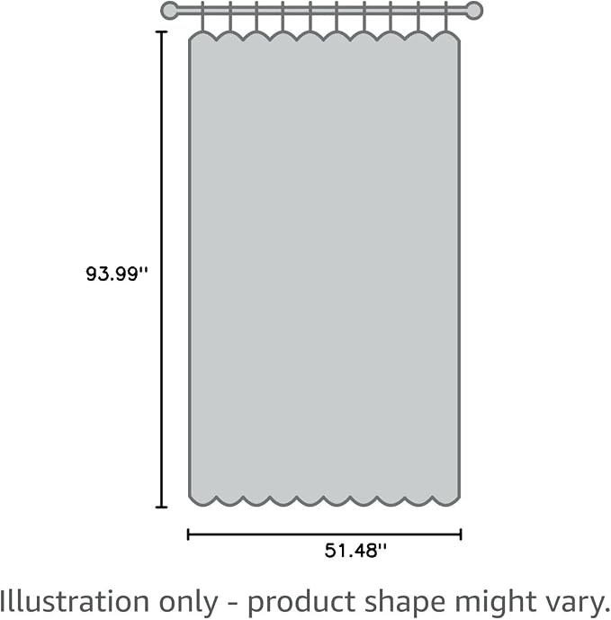 Yakamok Grey Light Blocking Curtains - Image 7