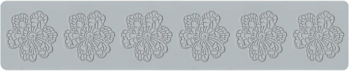 Embossing Lace Fondant Mold, Multi Circle Flowers Lace Mat Wedding, Silicone Molds for Cake Decorating Tool, Cake Lace Molds