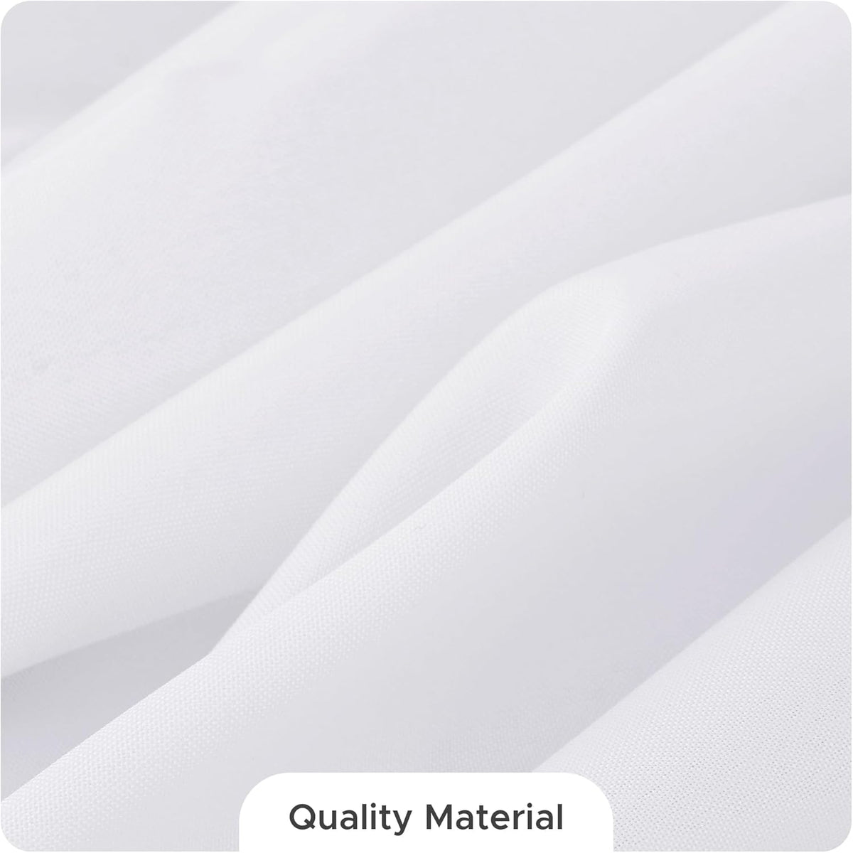 Fitable 8 Pack Round Tablecloths: Stain Resistant Wrinkle Free Circle Table Clothes, Washable Reusable Polyester Table Covers for Wedding Party Birthday Banquet Reception(White, 120 Inch)
