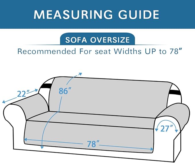 H.VERSAILTEX Reversible Couch Cover Sofa Cover - Image 2