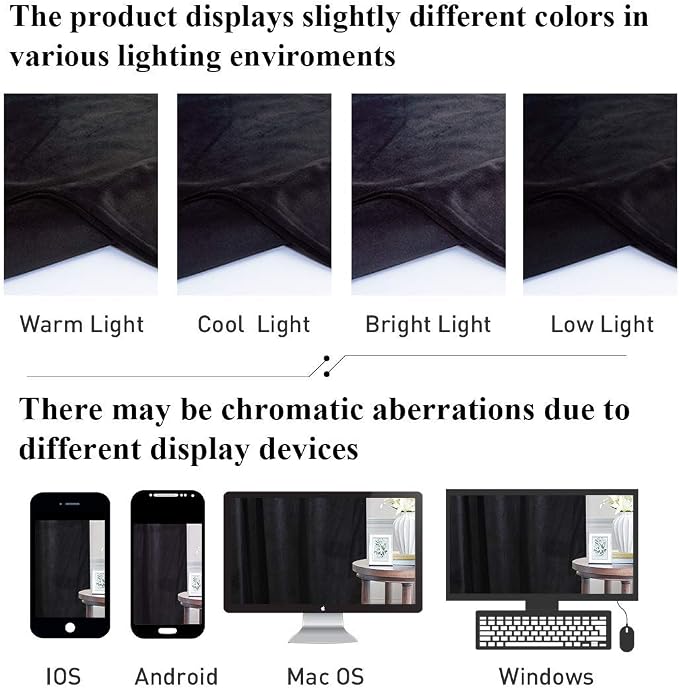 Extra Long Black Velvet Curtains - Image 6