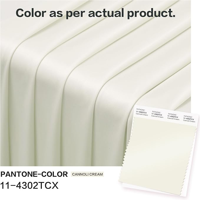 40ft×12ft Ivory Backdrop Curtain - Image 5