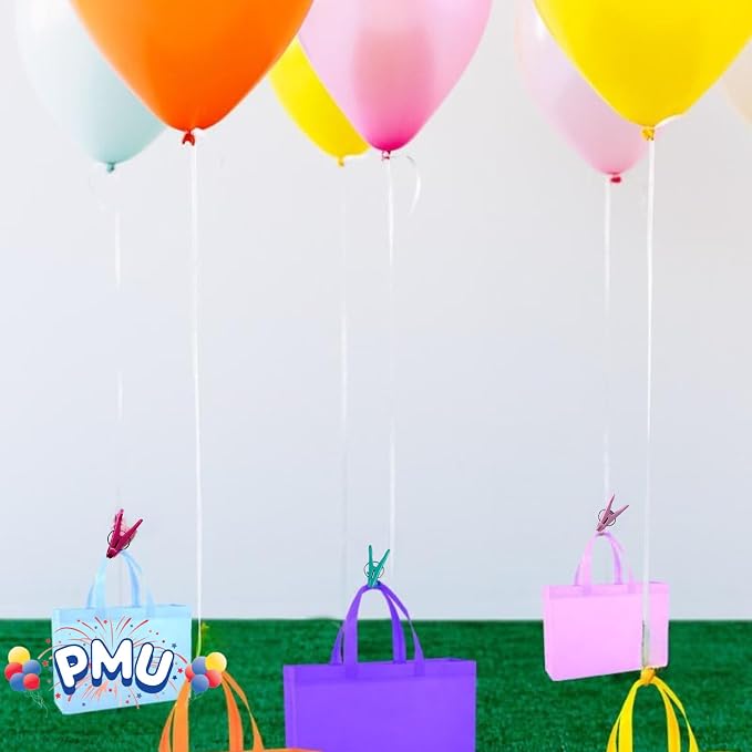 PMU Balloon Clip-N-Weight Assorted Pastel Colors 16-gram Plastic Balloon - Image 4