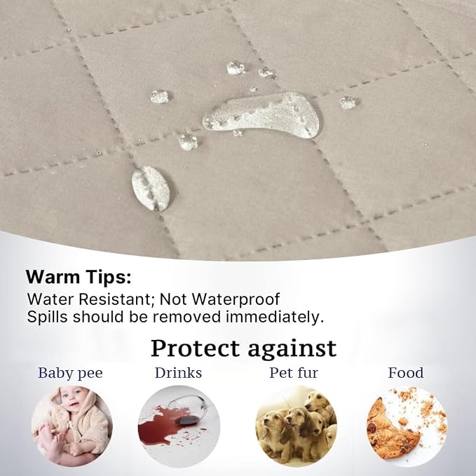 H.VERSAILTEX Sofa Protector for Dogs/Cats/Pets Sofa Slipcover Quilted Furniture - Image 5