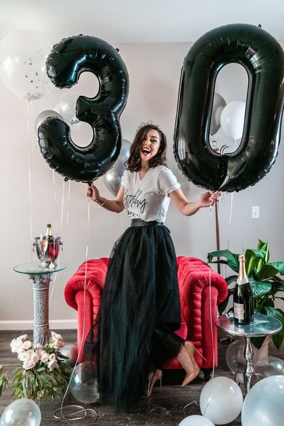 Black 9 Balloon - Image 7
