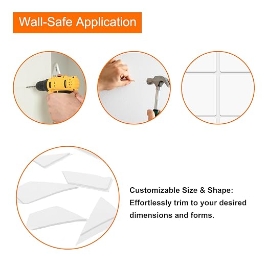 HARFINGTON 80pcs Double Sided Sticky Tape Dots, Adhesive Two Sided Nano Dots - Image 4