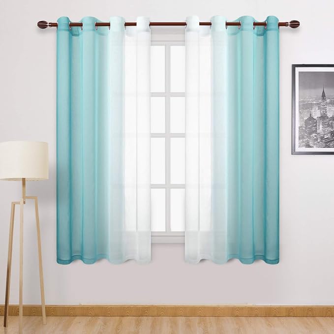 DWCN Ombre Sheer Curtains by DWCN