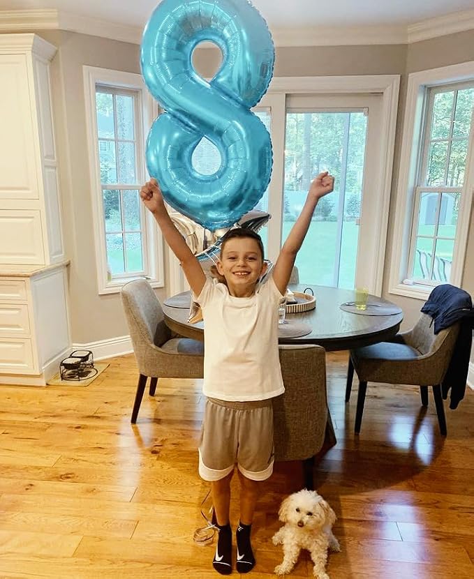 Pastel Blue 3 Balloon - Image 8