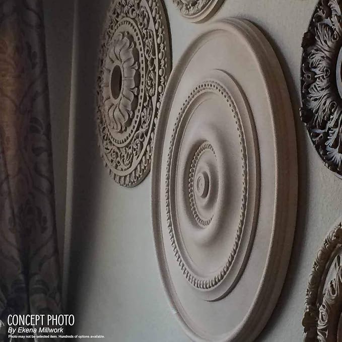 Ekena Millwork Bradford Ceiling Medallion, Cloud Burst - Image 11