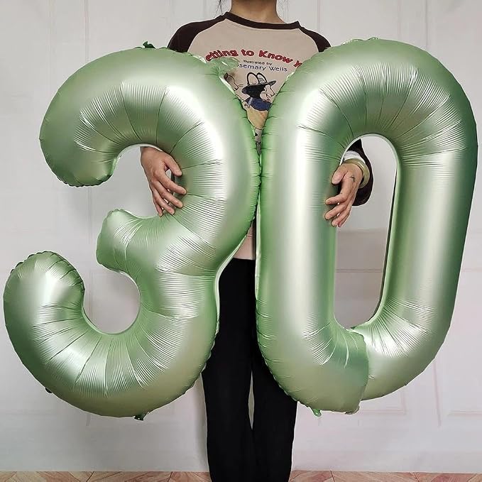 Oliver Green Number 1 Balloon 40 Inch - Image 2