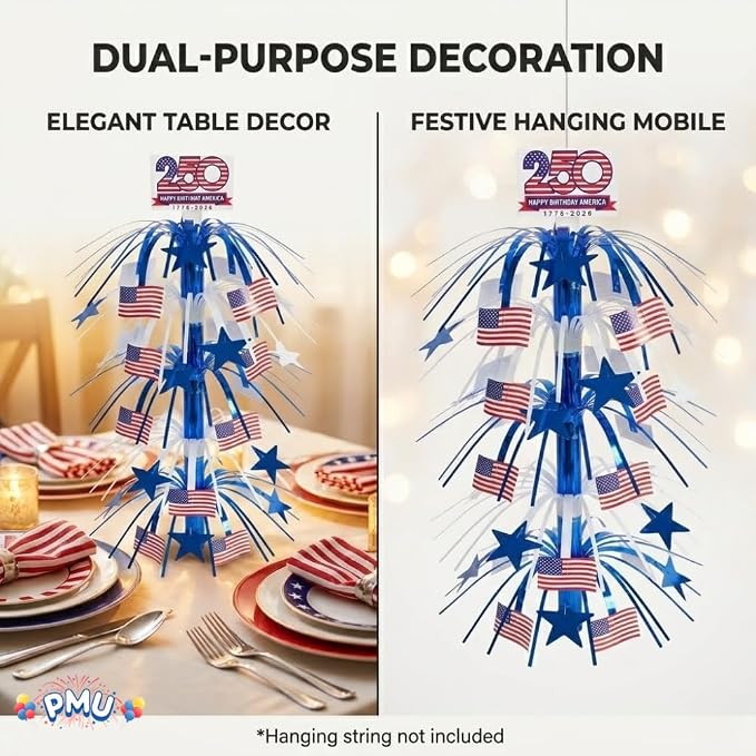 PMU 21 Inch Patriotic Centerpieces - Image 7