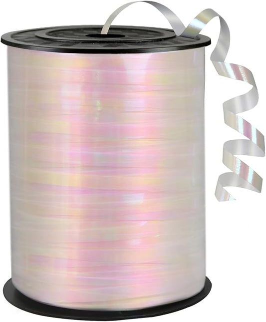 500 Yards Iridescent White Ribbon, 1/5 Inch Christmas Curling RibbonsPerfect by weizedm