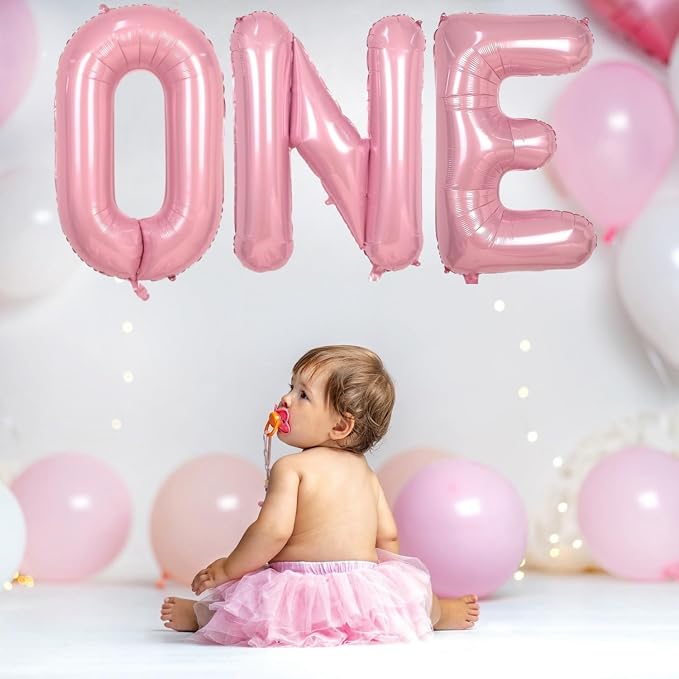 Pink Letter P Balloons, P Balloon 40 Inch Foil Helium P Balloon Letter | Pink P - Image 3