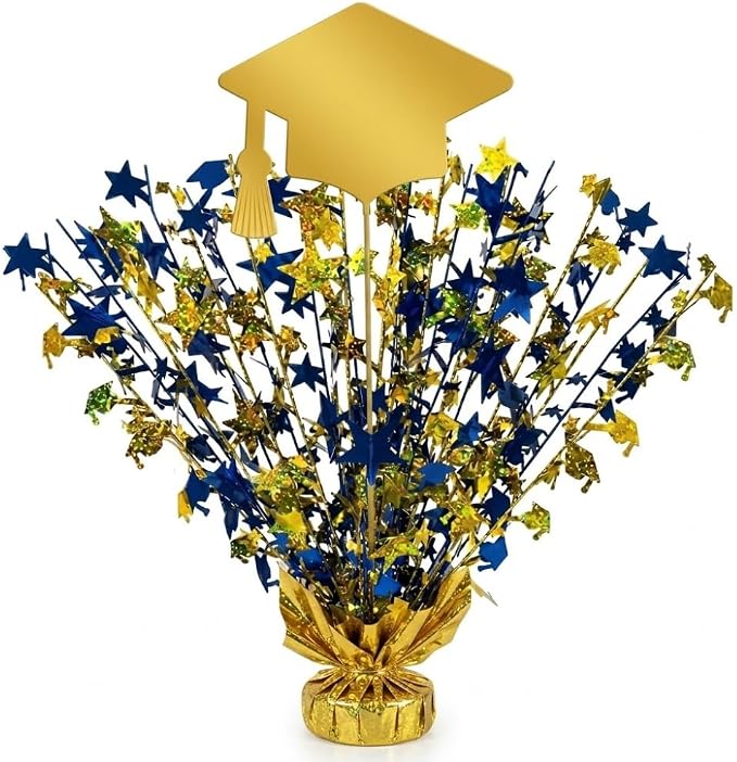 PMU Graduation Centerpieces for Table 2026, Grad Balloon Weight Centerpiece by PMU