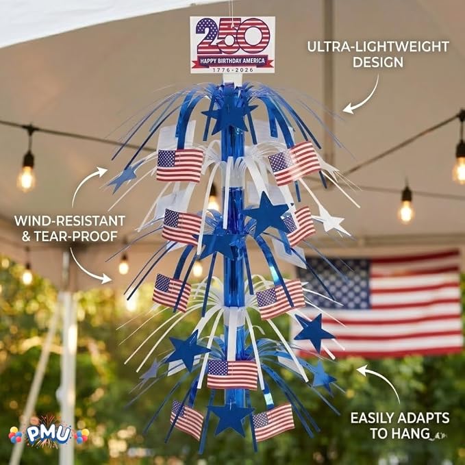 PMU 21 Inch Patriotic Centerpieces - Image 4