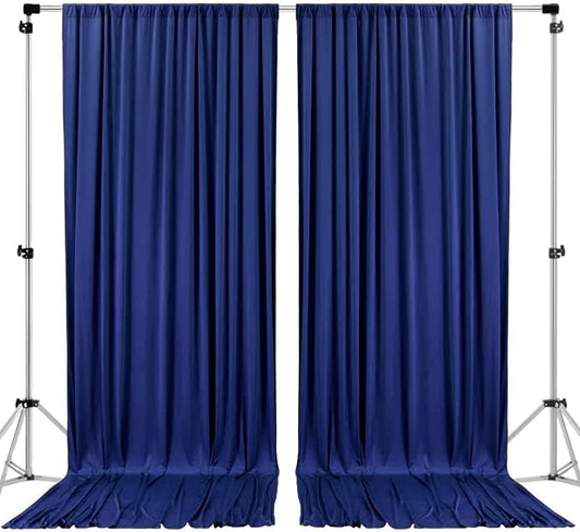AK TRADING CO. 10 feet x 10 feet Polyester Backdrop Drapes Curtains Panels by Fabrics%7CEventDecor%7CCrafts%7CUpholsteryFoam