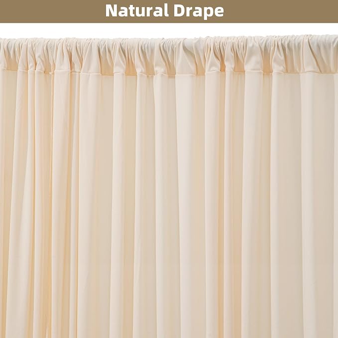 30x10ft Wrinkle Free Backdrop Curtain - Image 5