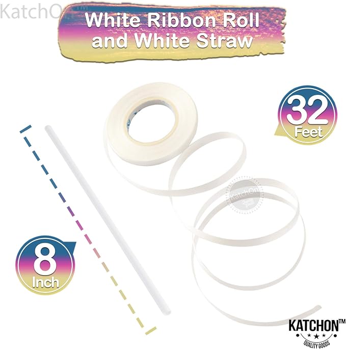 KatchOn Giant Rainbow Number 8 Balloon - Image 3