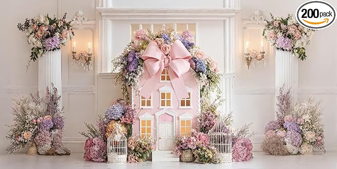 Kate 20x10ft Spring Scenic Flowers Decoration Backdrops by KateBackdropforPhotography