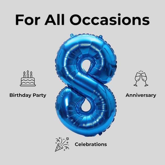Number 18 Balloon Foil Mylar Balloons - Image 4
