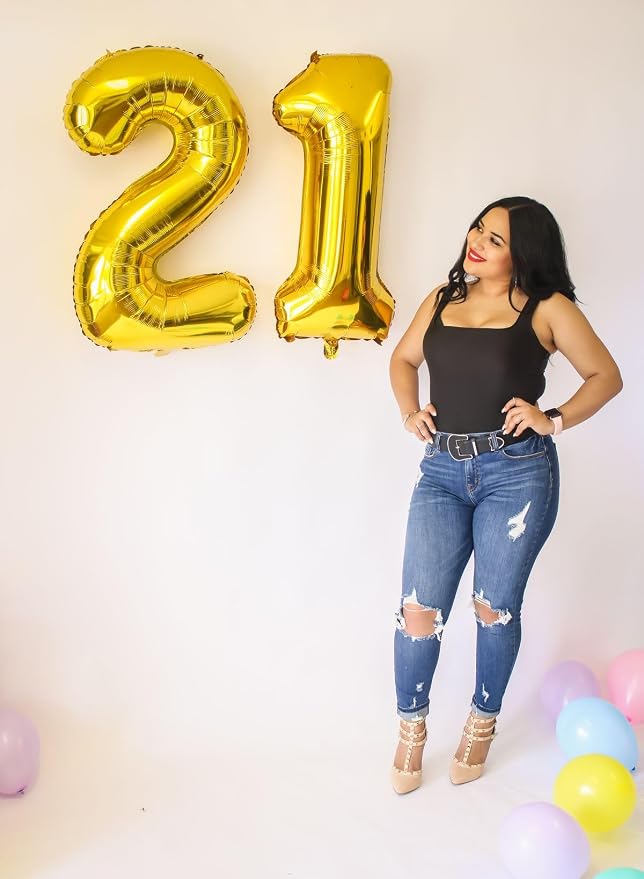 Number 15 Balloons 40 Inch for 15 51 Birthday Party Decorations, - Image 4