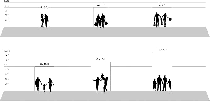 UrcTepics 8x12ft Beige Abstract Textured Professional Photography Backdrop - Image 7