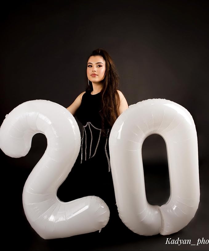 White 30 Balloon - Image 7