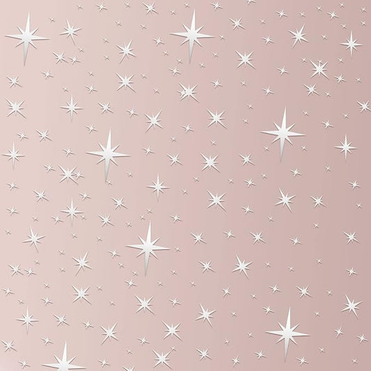 Zonon 82 Pieces Mirror Wall Stickers Star Wall Decals Decor Removable 3D by Zonon