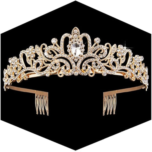 Fesciory Birthday Crown for Women, Adult Fit, Coming of Age Gifts & Halloween by Fesciory