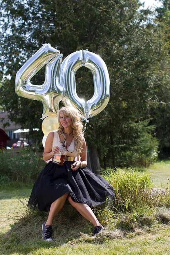24 Balloon Numbers 40Inch for 24th Year Old Birthday Decorations, Inflation - Image 3