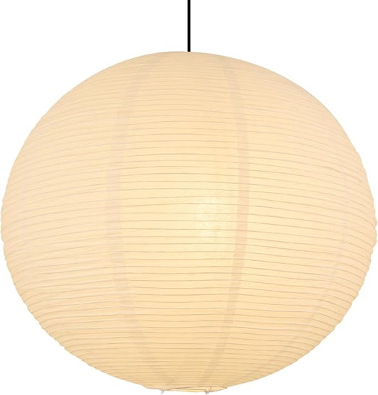 White Paper Lantern Lamp Shade, Home Decoration Ceiling Lampshade, Foldable by Koorle
