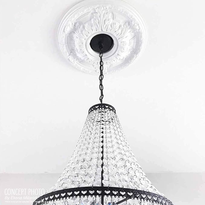 Ekena Millwork Bradford Ceiling Medallion, Cloud Burst - Image 17