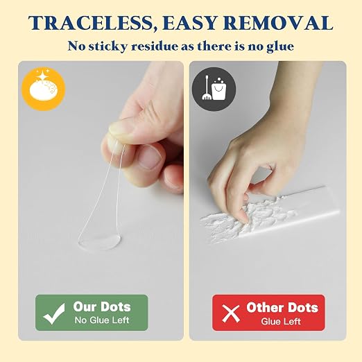 100Pcs Adhesive Glue Stick Dots Double Sided Sticky Tack Removable - Image 4