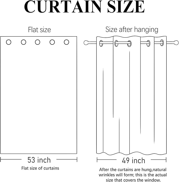 Designer French Green Linen Printed Curtain, 2 Panels, Floral Pattern Home - Image 5