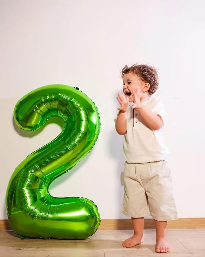Light Green Number 9 Balloon 40 Inch - Image 8