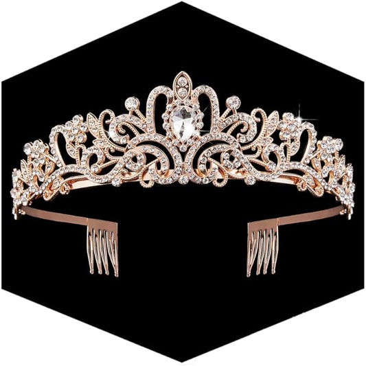 Fesciory Birthday Crown for Women, Adult Fit, Coming of Age Gifts & Halloween by Fesciory