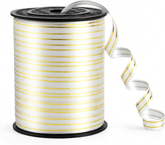 TONIFUL 250 Yards Silver Curling Ribbon by TONIFUL