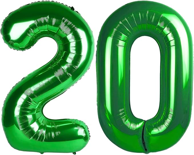 Green 20 Balloon by IWERP