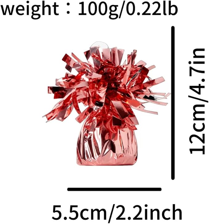 balloon weights are perfect for parties, weddings. Each pack includes 12PCS - Image 2
